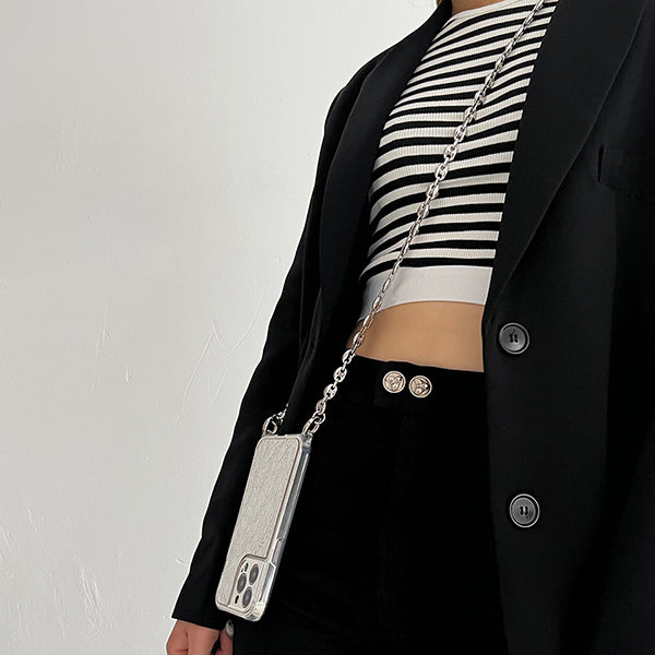 2type chain metallic iPhonecase