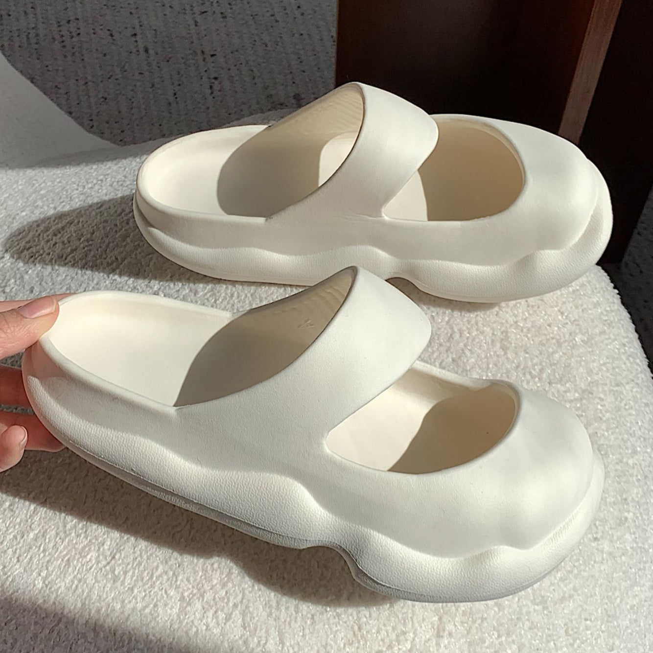 5color strap rubber roomshoes