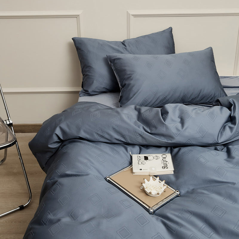 8color glossy velor bedlinen set