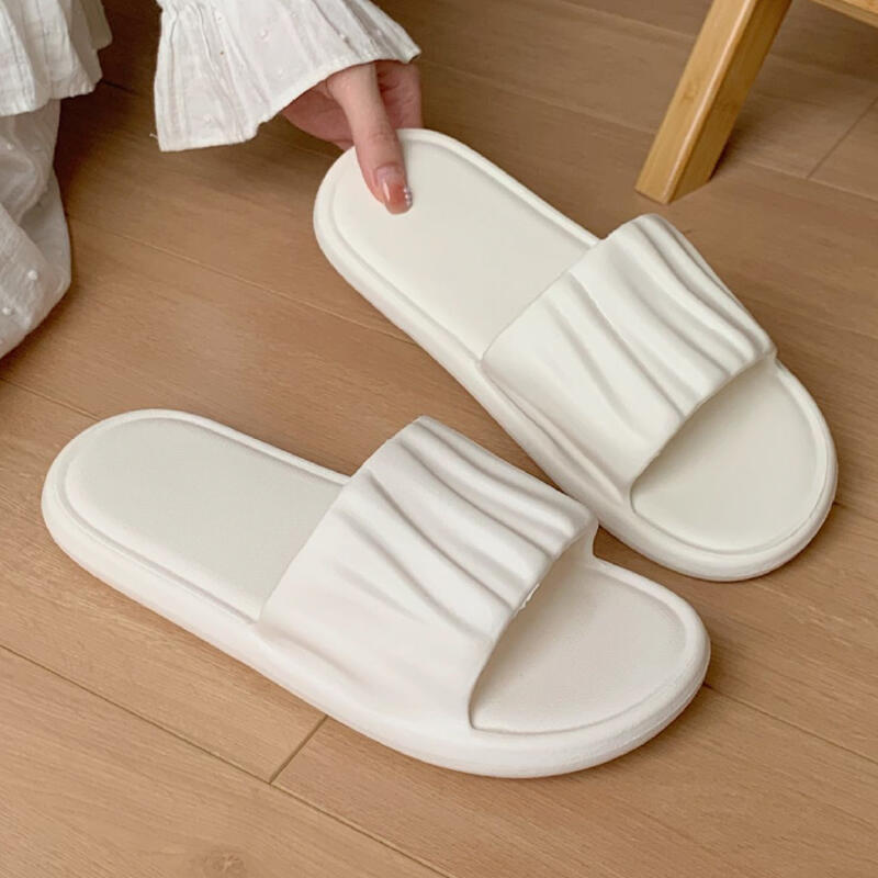 6color simple wave room shoes