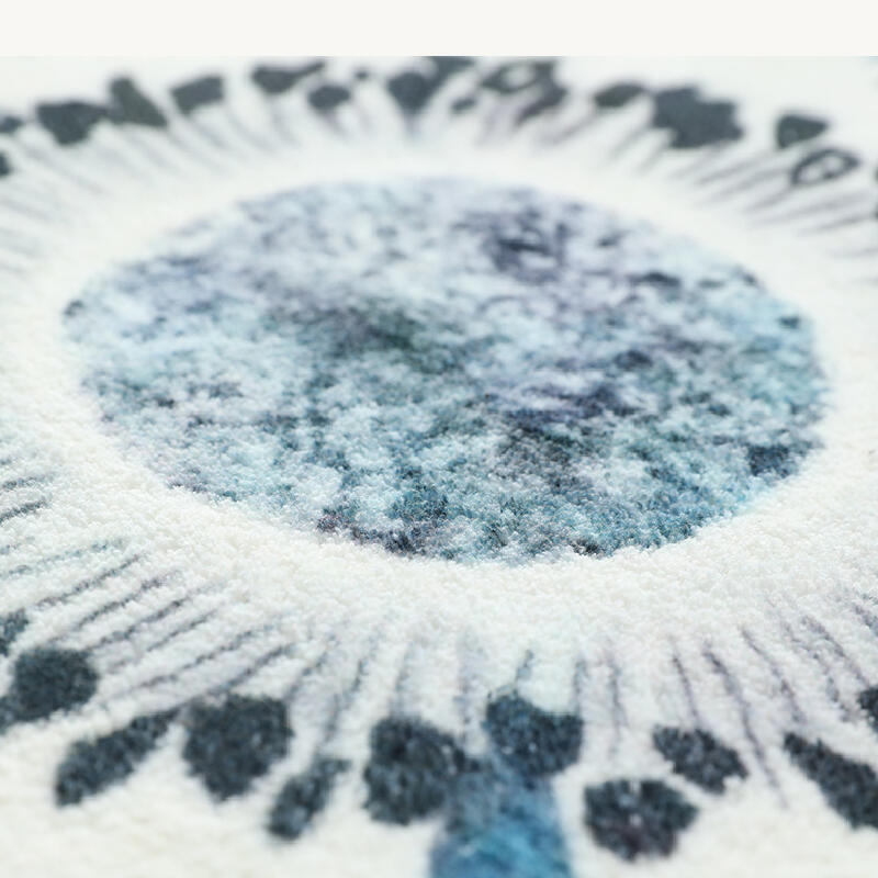 7design flour round carpet