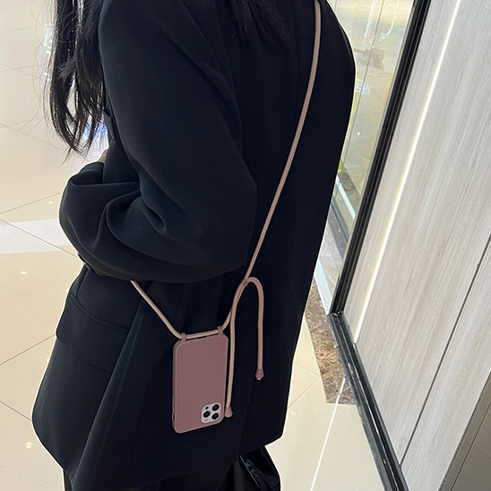 beige shoulder strap iPhonecase