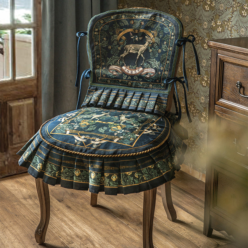 dark forest chair cover & cushion