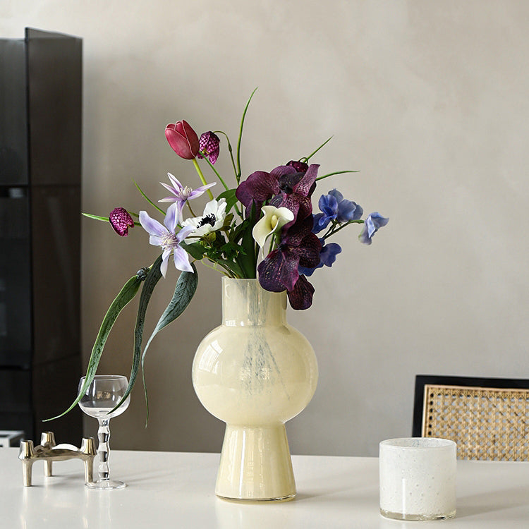 natural beige modern vase