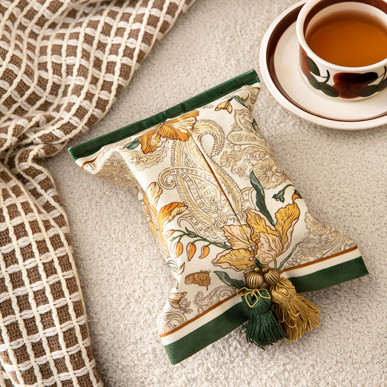 2design elegant green tissue case