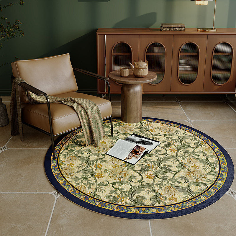 2design classical round mat