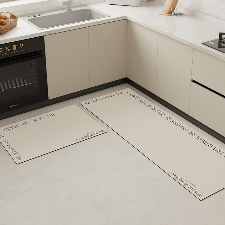 2color simple logo kitchen mat