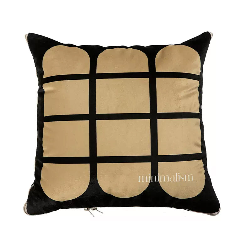 minimalism retro 2way quilt cushion
