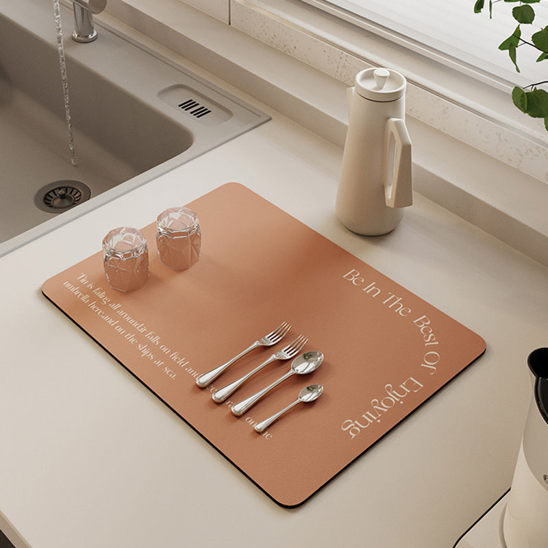 2design water absorption sink mat