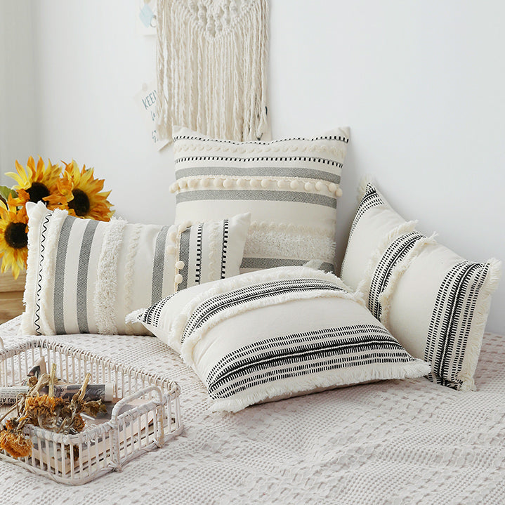 2design border fringe cushion