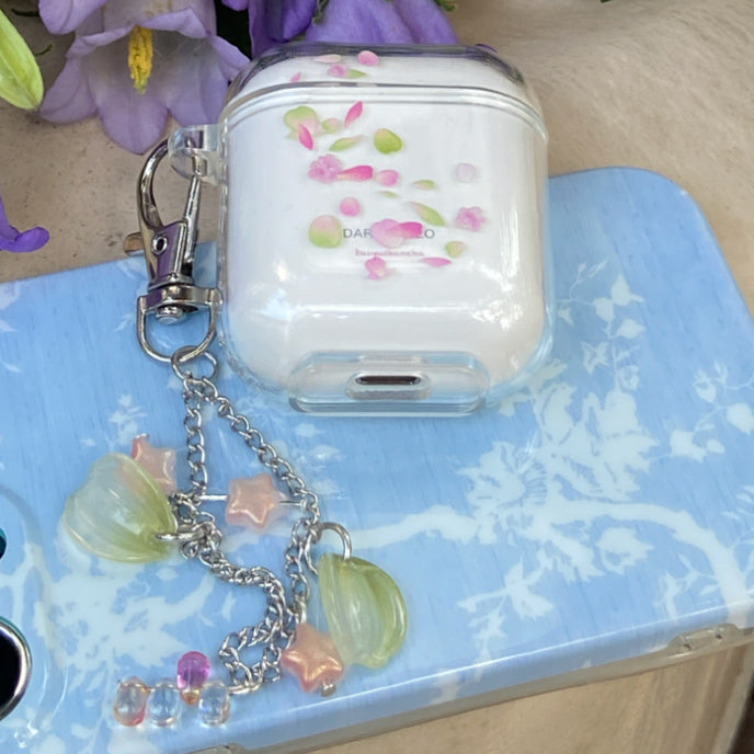 flower drop Airpods case
