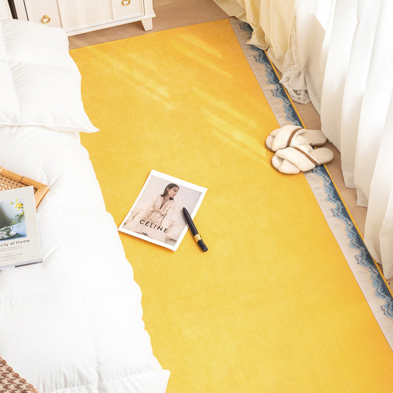 5color side embroidery floor mat