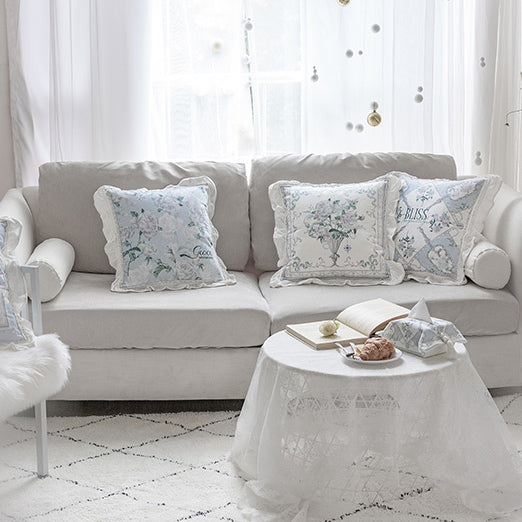 4design crystal blue cushion