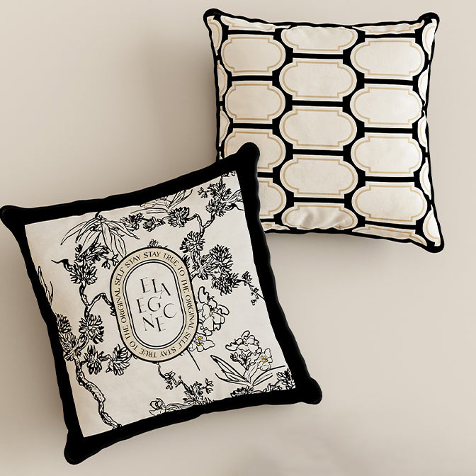art philosopher logo cushion