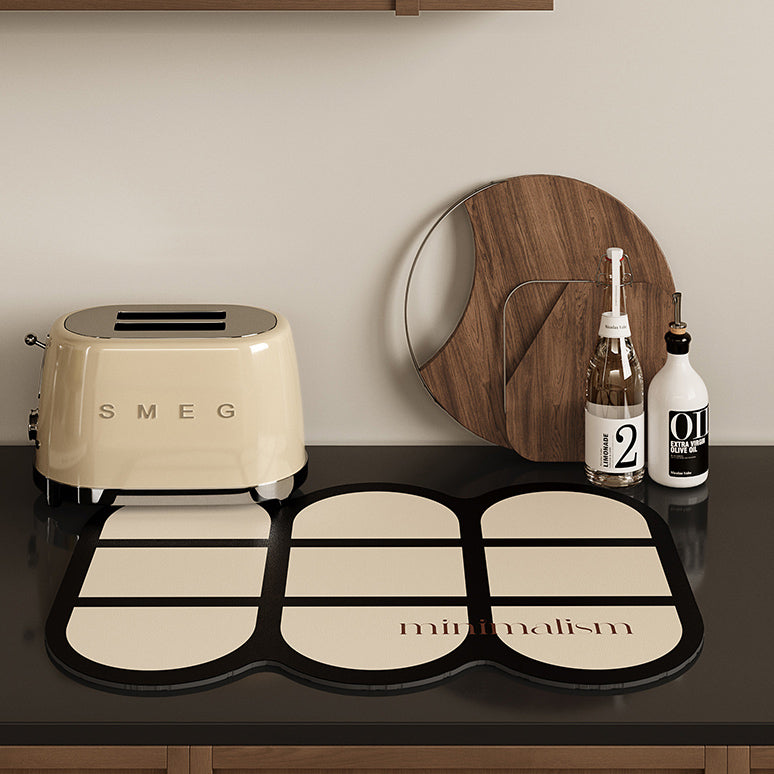 minimalism retro sink mat