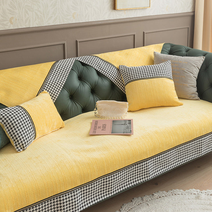 6color accent houndstooth sofa cover