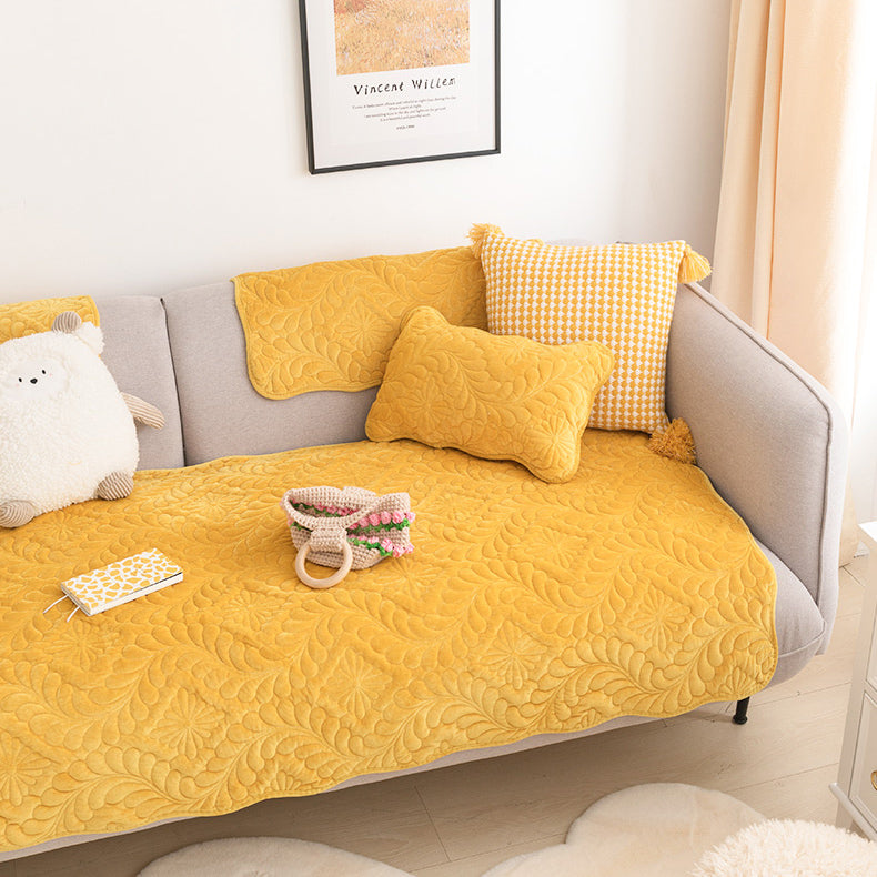 6color flannel sofa cover