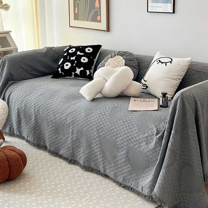 3design 2color knit sofa cover