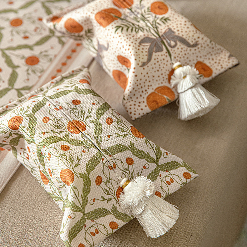 orange margarita tissue case