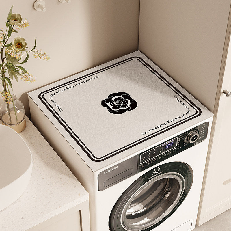 3design monotone flower laundry mat