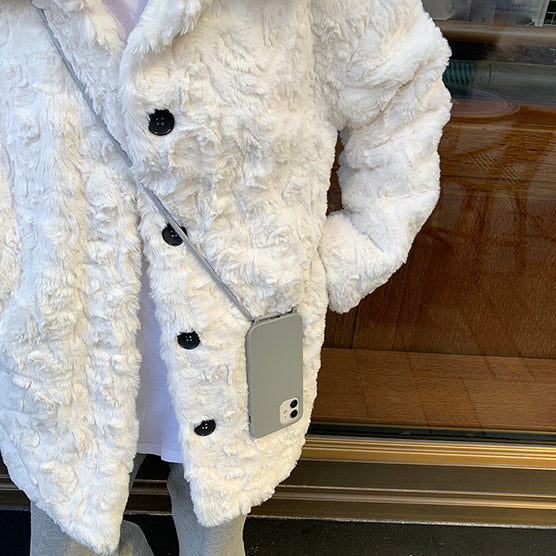 gray shoulder strap iPhonecase