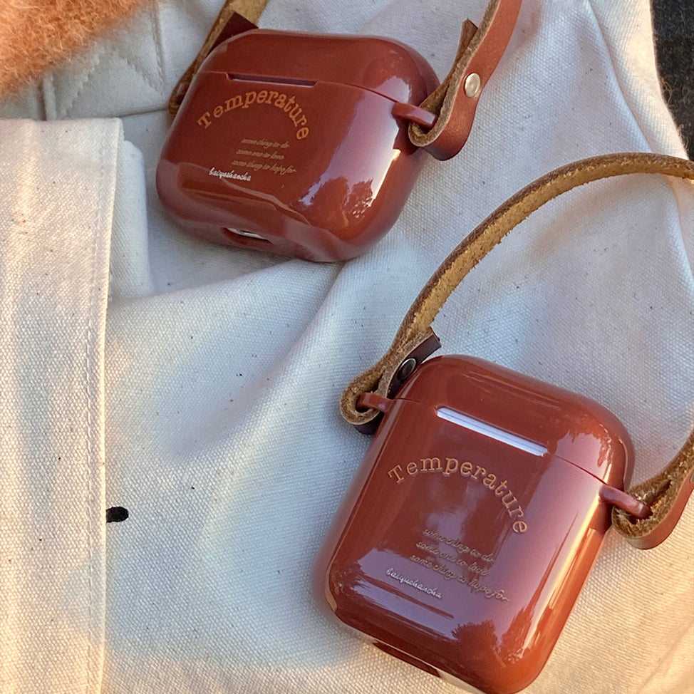 leather belt Airpods case