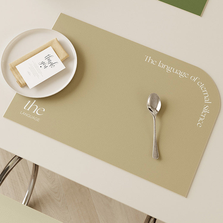 the language place mat