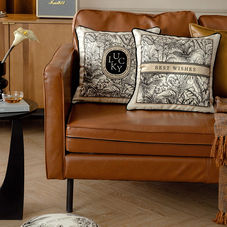 3design lucky logo luxury cushion