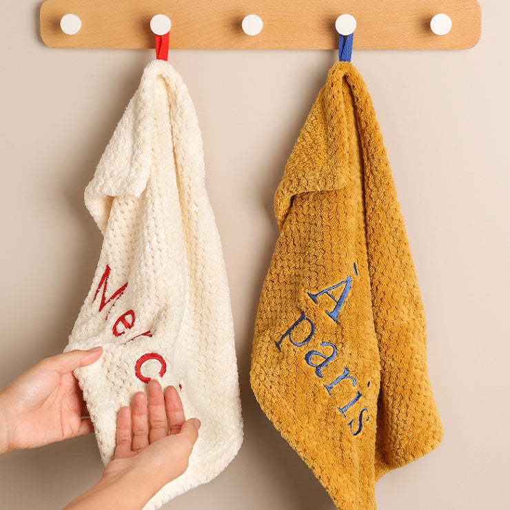 6combination logo towel