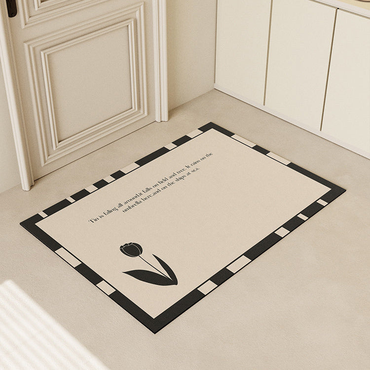 2color tulip waterproof mat