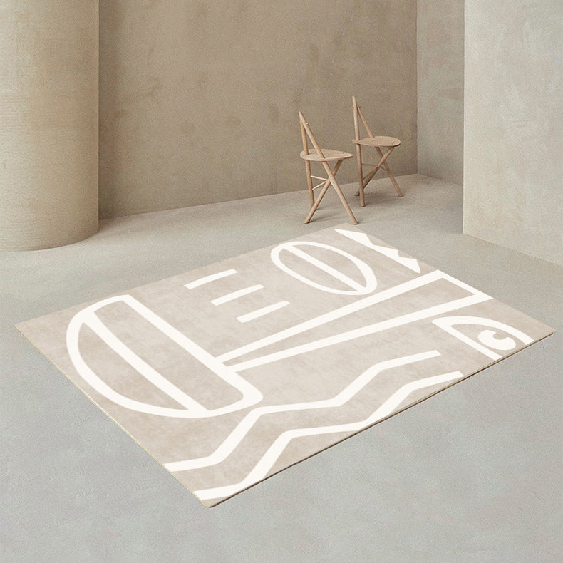 3design face square carpet