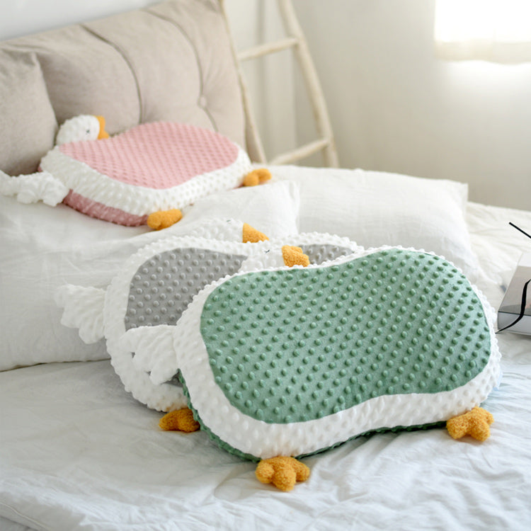 3color duck foam pillow