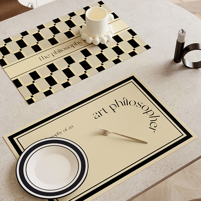 3design art philosophy place mat