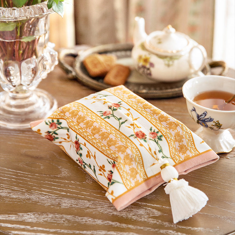 2design retro rose garden tissue case