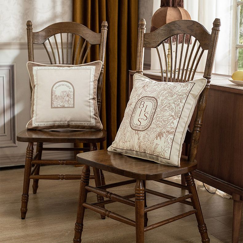 meilleure nature brown cushion