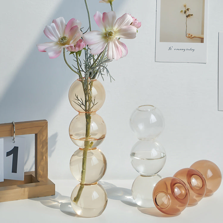 5color bubble ball vase