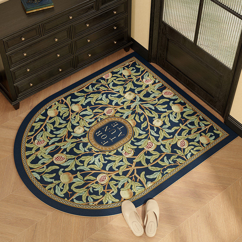 american retro pomegranate door mat