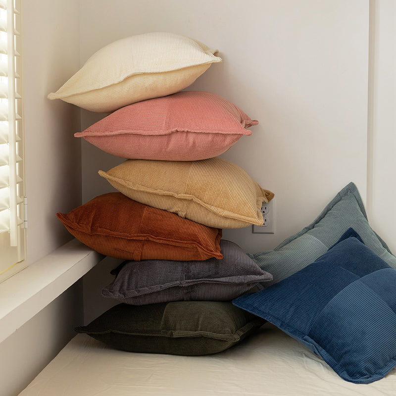 8color corduroy cushion