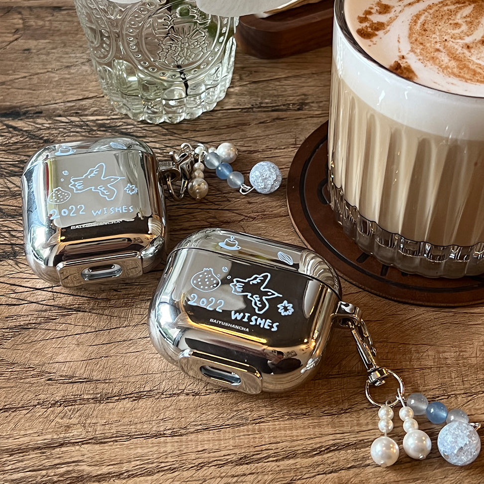 lucky pigeon Airpods case