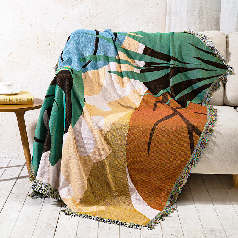 3design fringe modern sofa cover