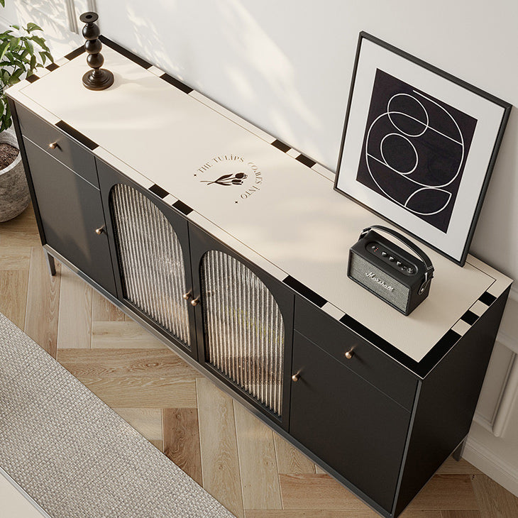 black tulip shelf mat