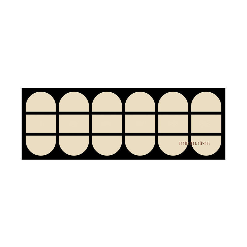 minimalism retro kitchen mat