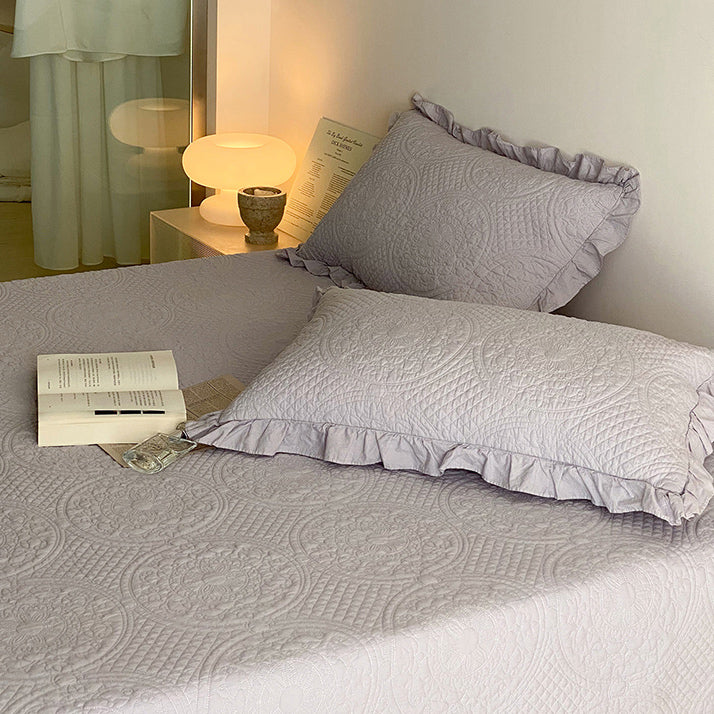 3color quilting embroidery mattress sheets & pillow sheets