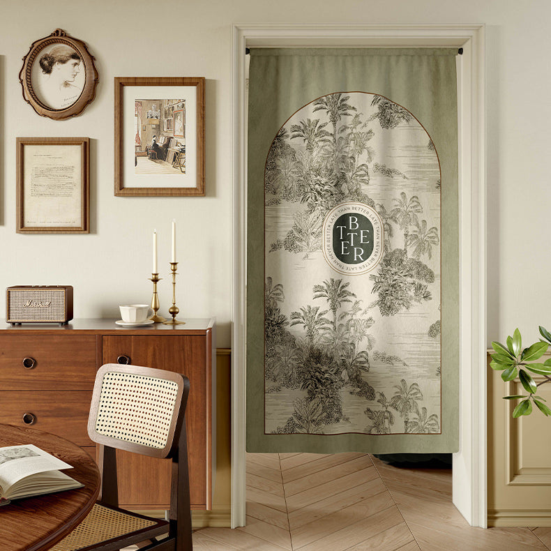 better life green curtain