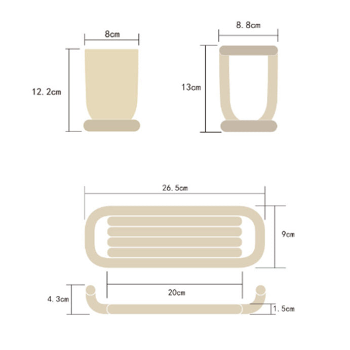 2design wash cup SET