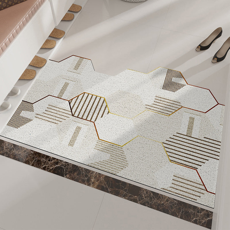 4design hexagon doormat