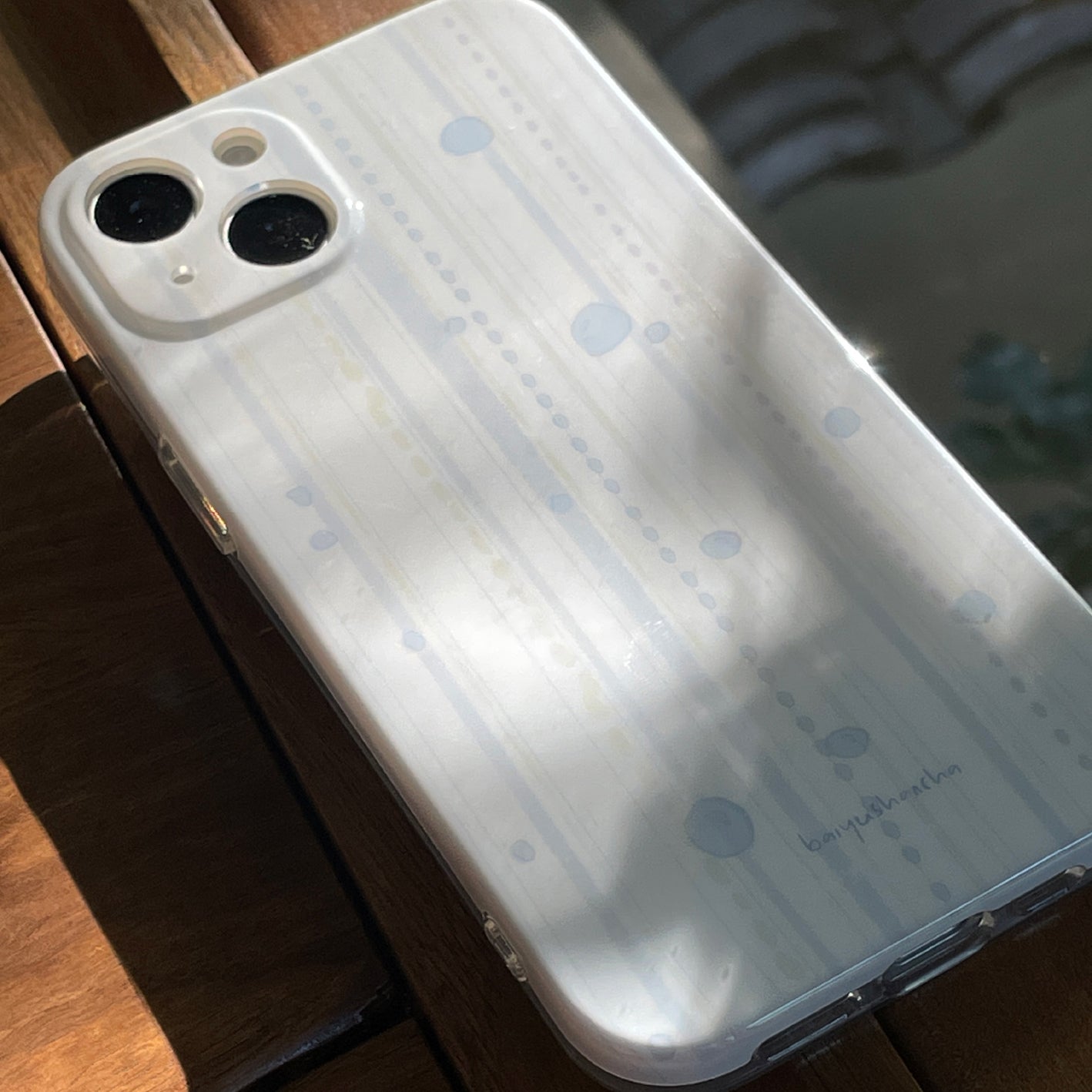 pale color cloth iPhonecase