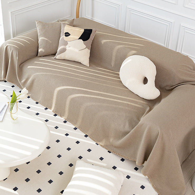 5color simple towel sofa cover