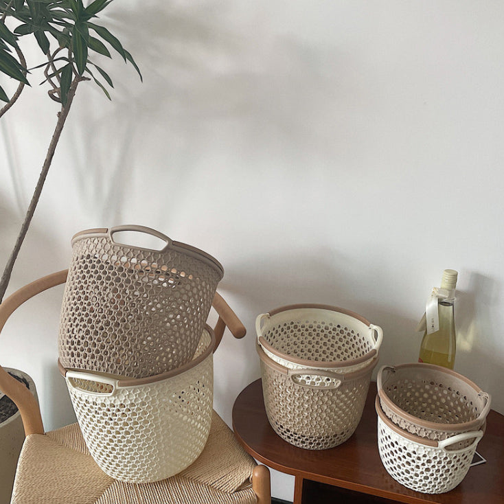 2color 3size natural basket