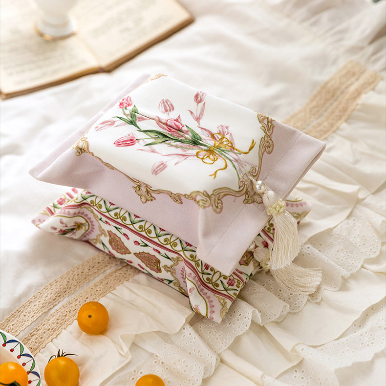 2design pink lovely tulip tissue case